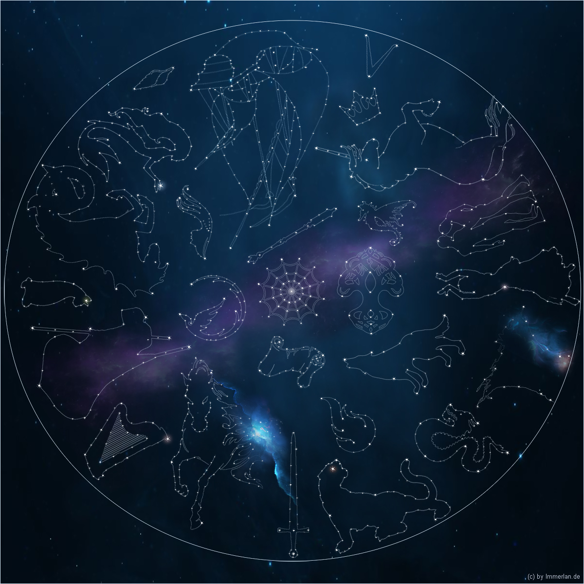 Der S&uuml;dhimmel Rohas