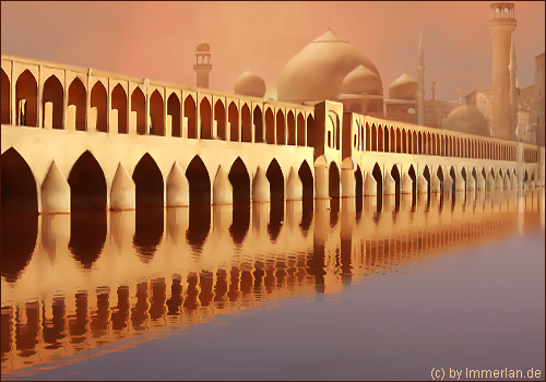 Siosehpol, die Br&uuml;cke der 33 B&ouml;gen